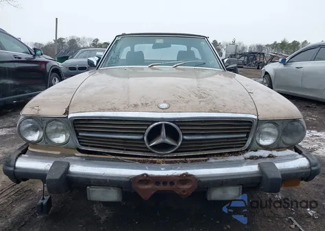 1984 Mercedes-Benz 380 Sl z USA, uszkodzony, nr VIN WDBBA45A3EA010228